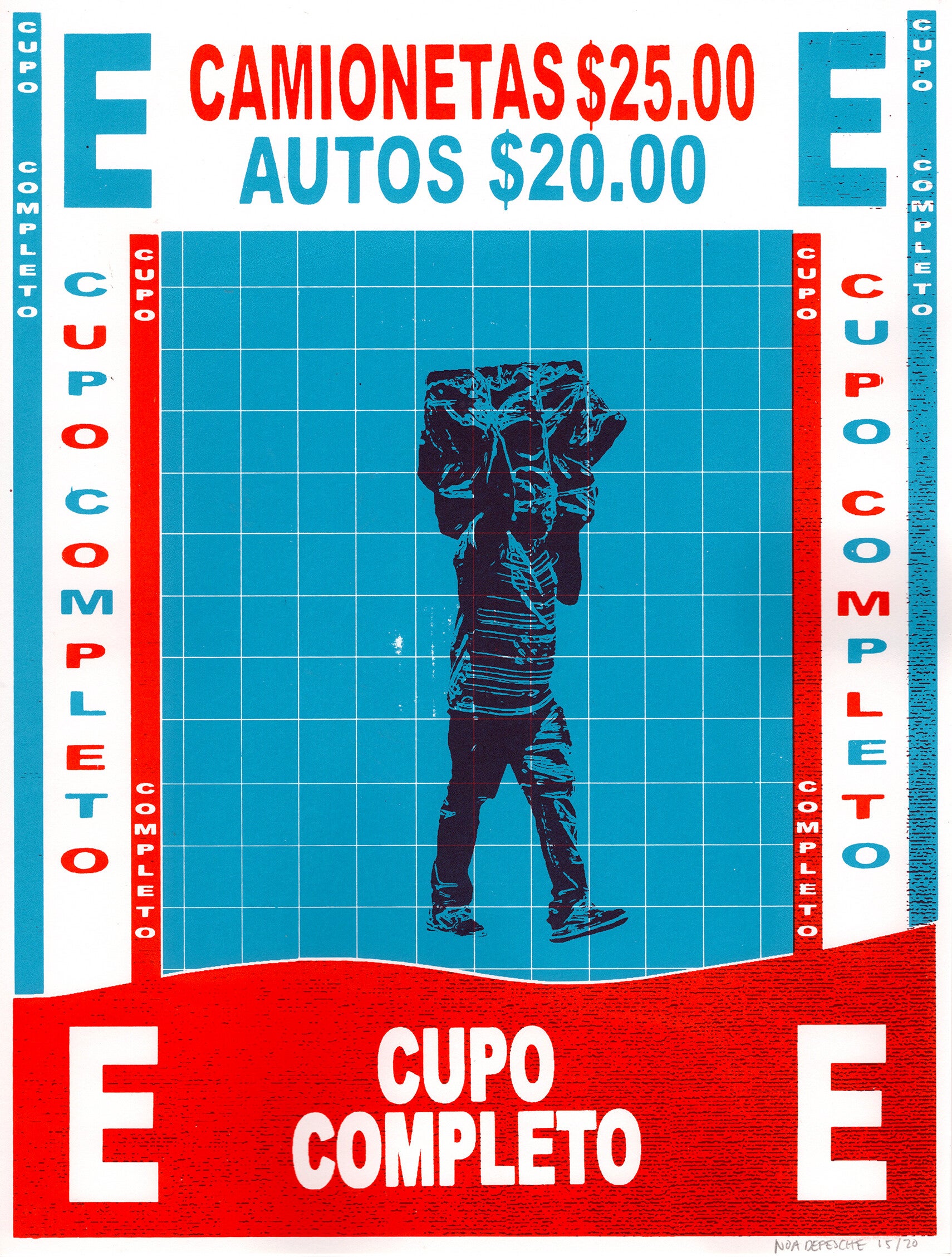 Mexico screenprint - Cupo Completo