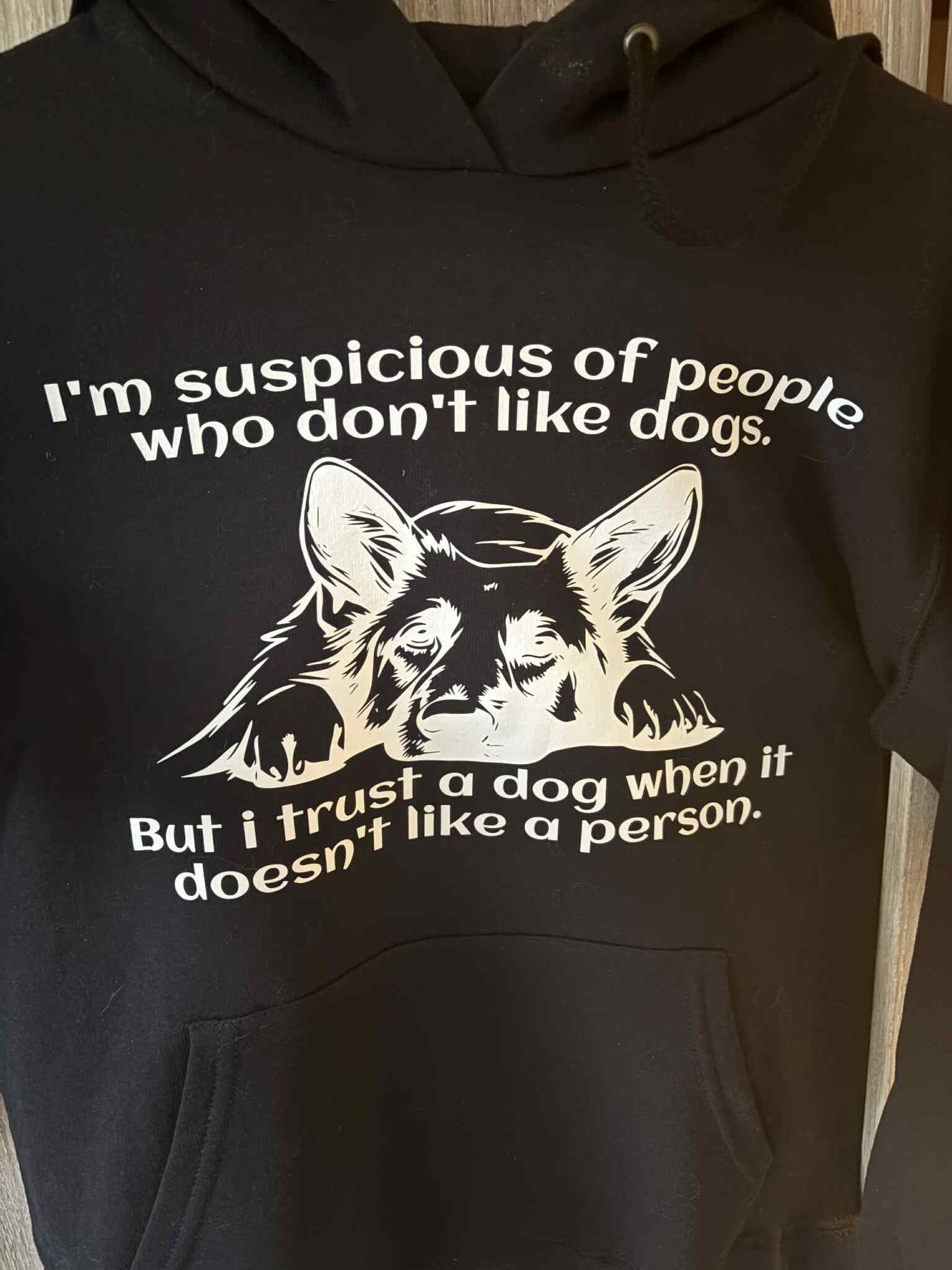 Hoodie vrouwen zwart  M