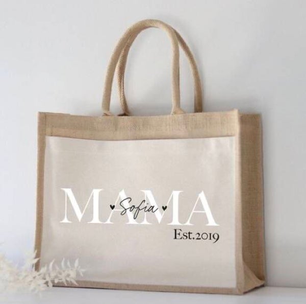 Shopper met Mama op .