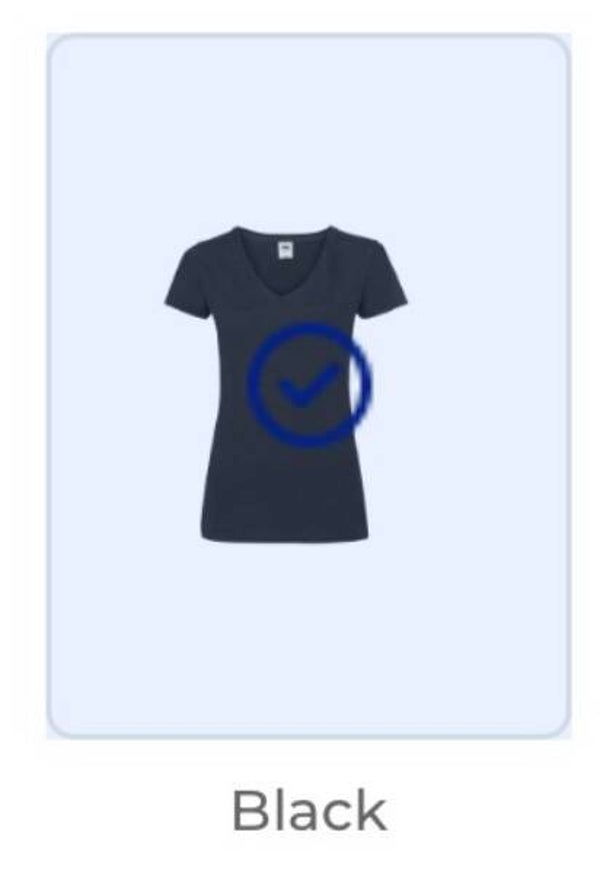 Vrouwen shirt V hals