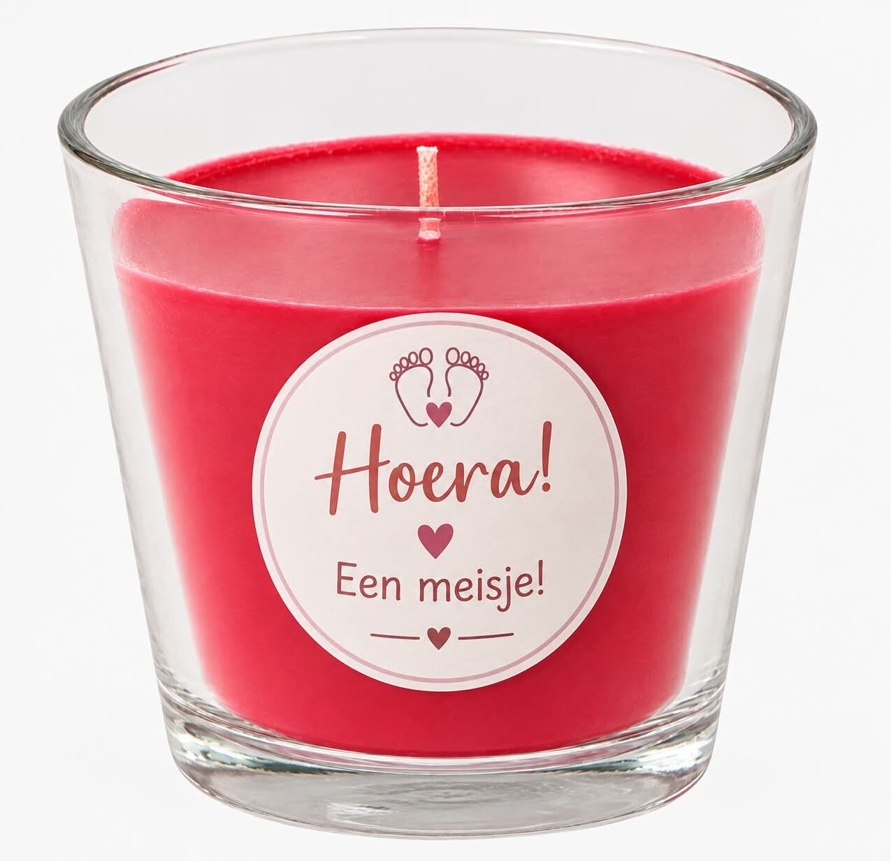 Kaars naar eigen wens aan te passen
