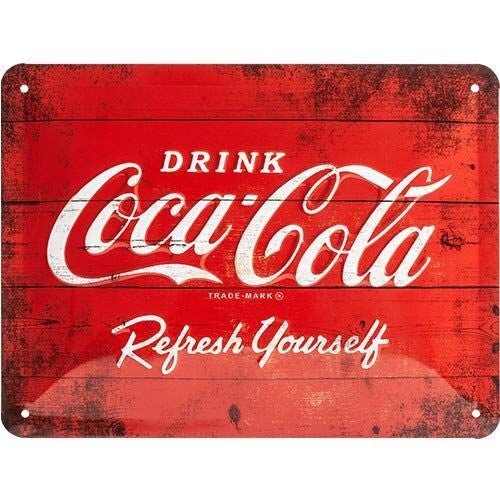 Plakkaat coca cola