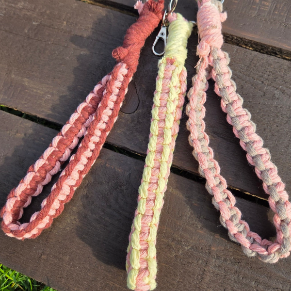 Macrame Wristlet