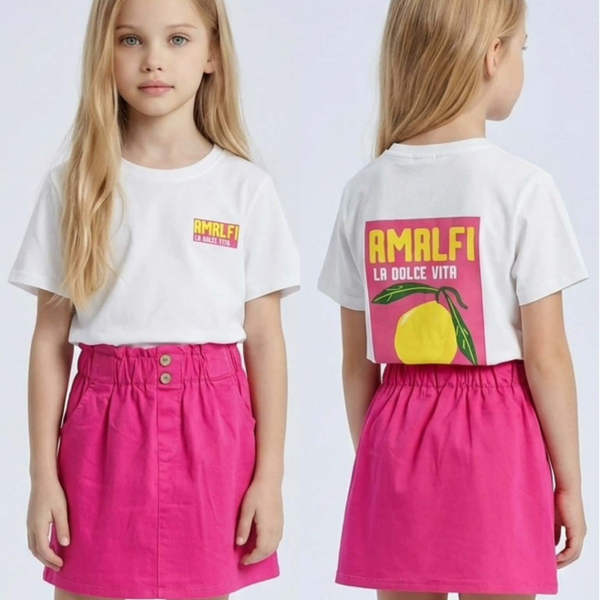 T-shirt AMALFI citron