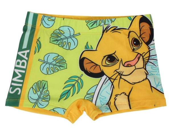 Caleçon de bain roi lion