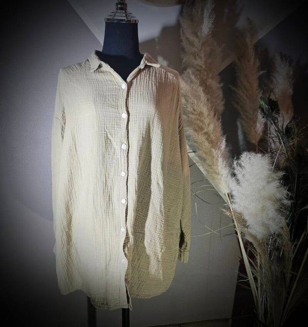 Chemise gaz de coton