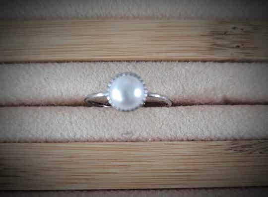 Bague  perle