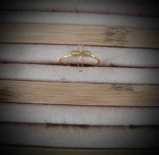 Bague croix