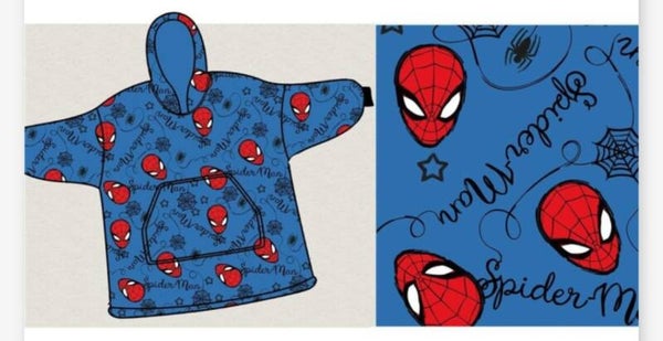 Sweat poncho Spider-Man
