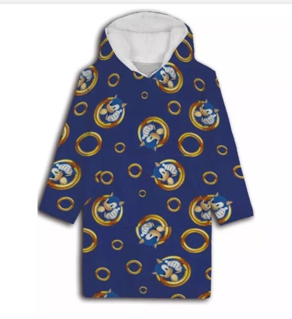 Sweat poncho Sonic
