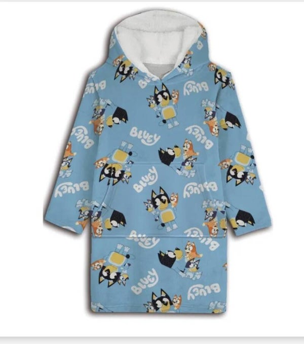 Sweat poncho bluey ( junior)