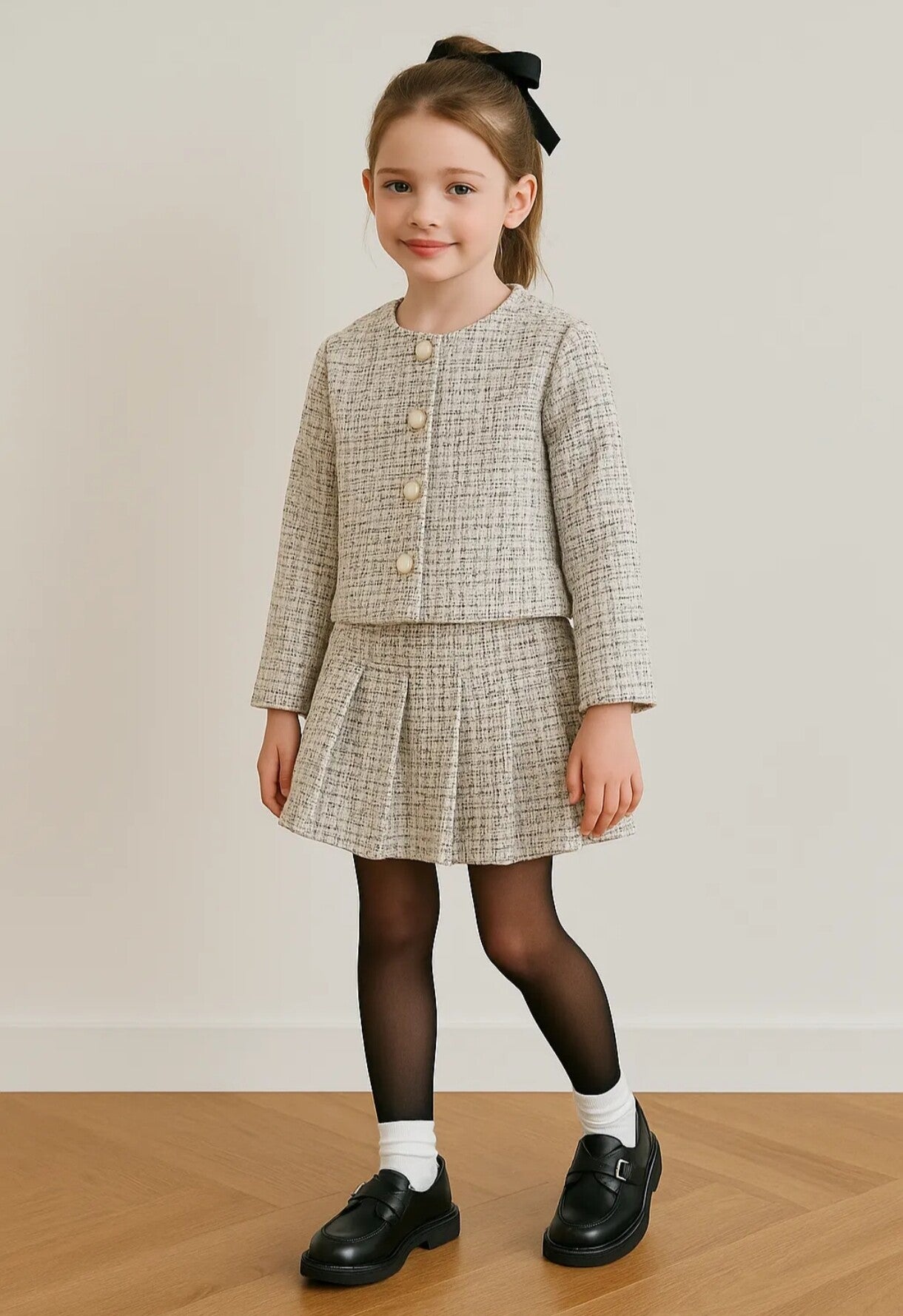 Ensemble tweed