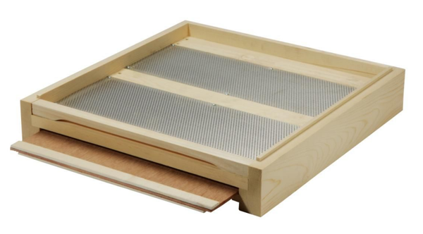 Dadant Blatt Boden mit Keil und Schieber "12er"