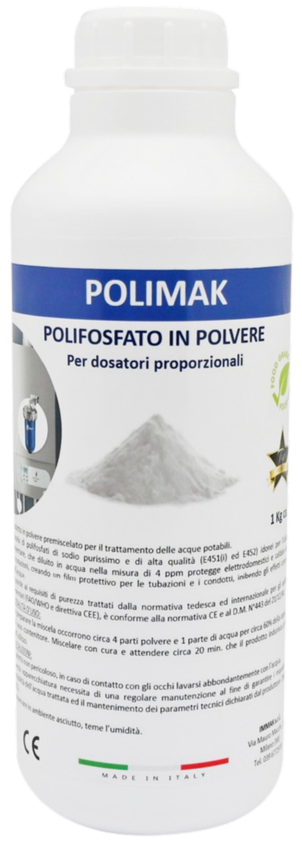 IMMAK - Polimak - Polifosfato in polvere