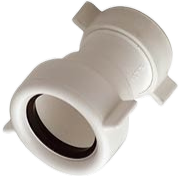 BONOMINI - Passepartout ridotto Femmina-Femmina - Polipropilene - Bianco