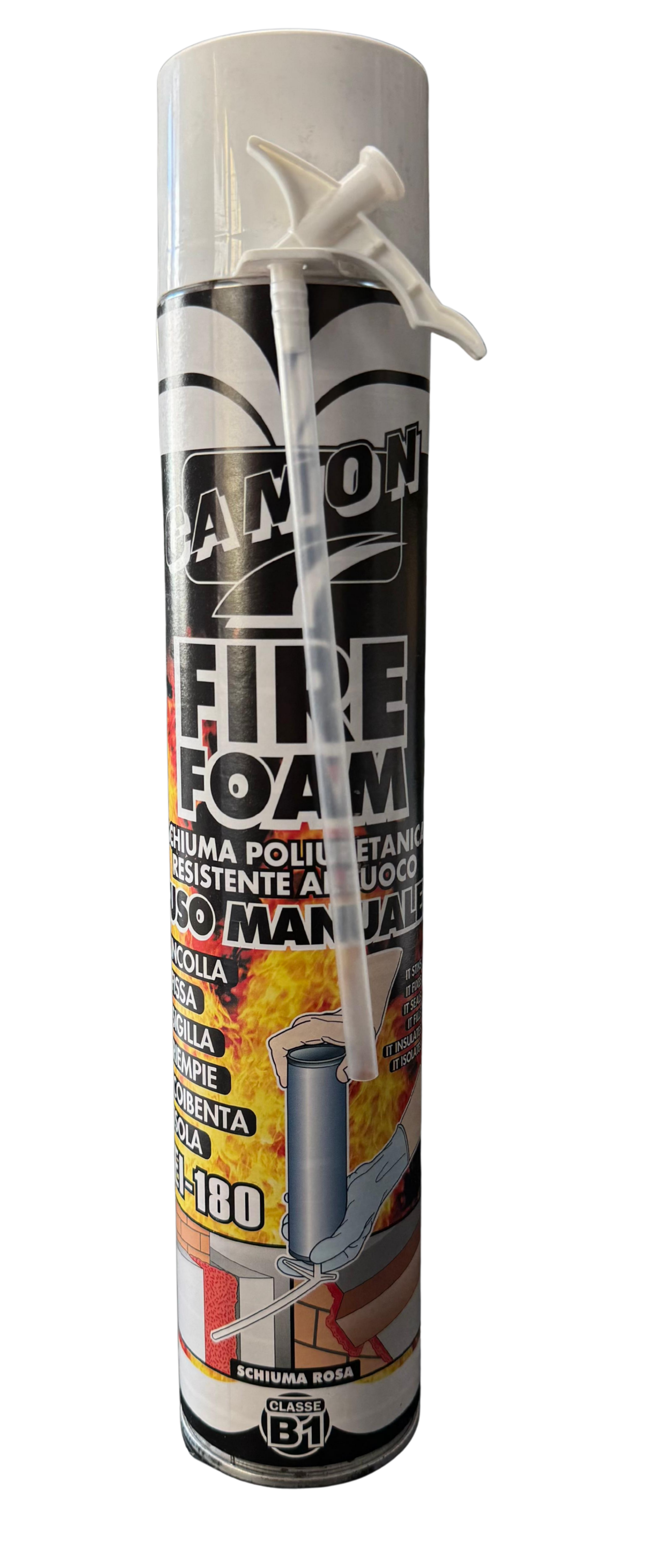 CAMON - Fire Foam - Schiuma poliuretanica resistente al fuoco