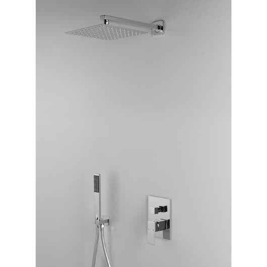 ARES - Shower Set Plus Square - Cromo