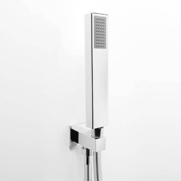 ARES - Kit doccia quadro - Kate - Cromo