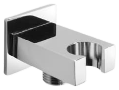 ARES - Punto acqua porta doccetta Rettangolare