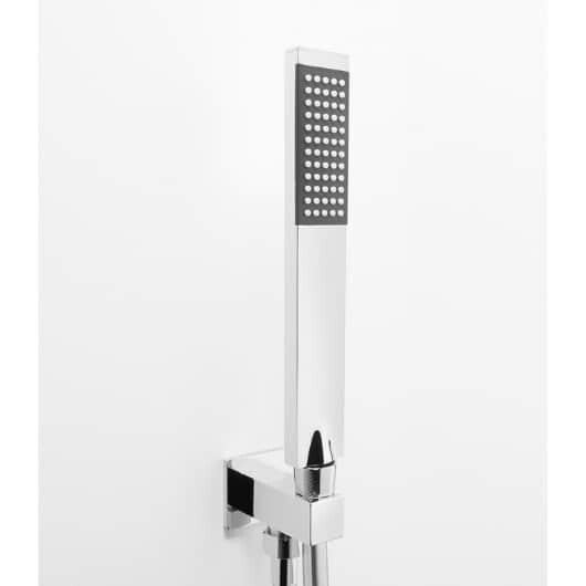 ARES - Kit doccia quadro - Amy - Cromo