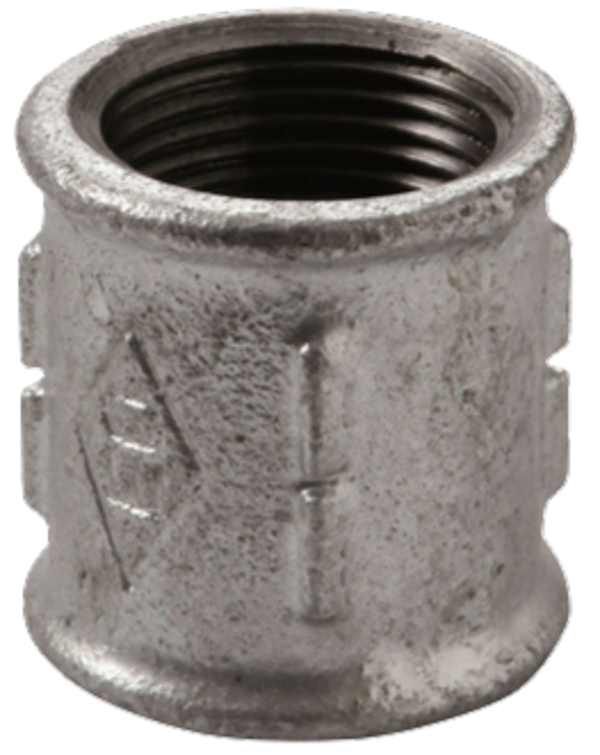 ATUSA - Manicotto con filettatura Dx e Sx - Zincato