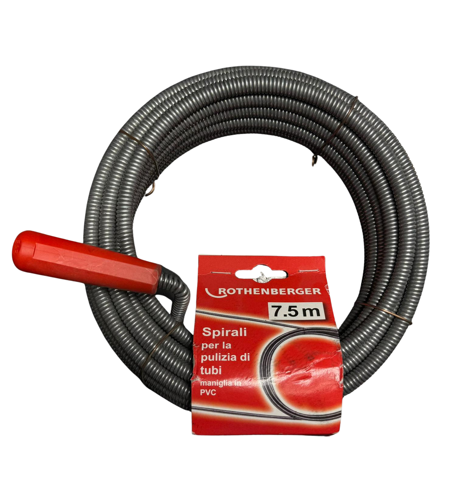 ROTHEMBERG - Bobina di pulizia con artiglio - Lunghezza 7,5 m - Ø 9 mm