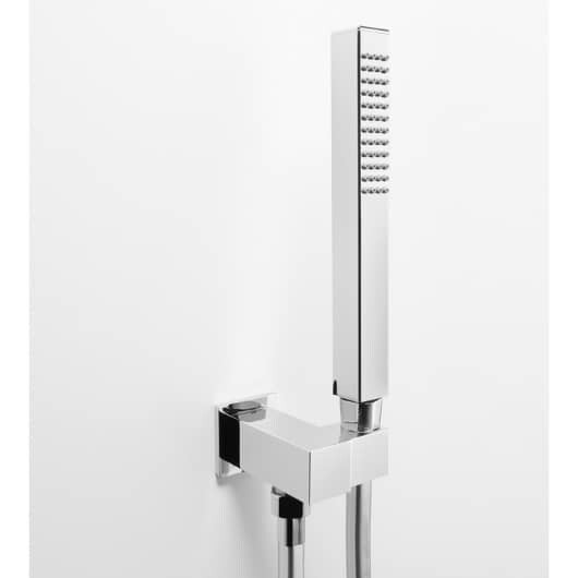 ARES - Kit doccia girevole - Amy - Cromo