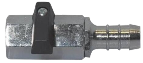 EFFEBI - Valvola minisfera Femmina con portagomma e leva