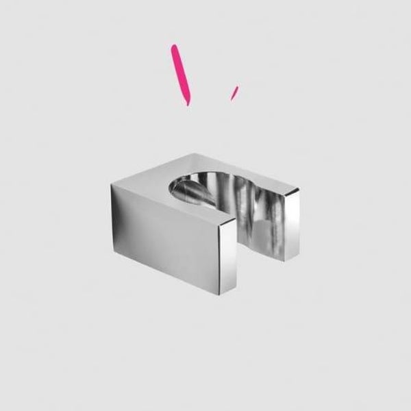 ARES - Supporto doccetta Quadro - Cromo