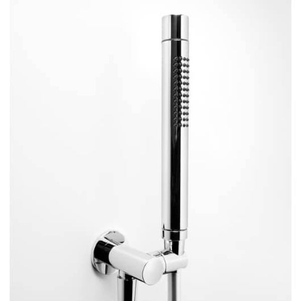 ARES - Kit doccia tondo girevole - Fanny - Cromo