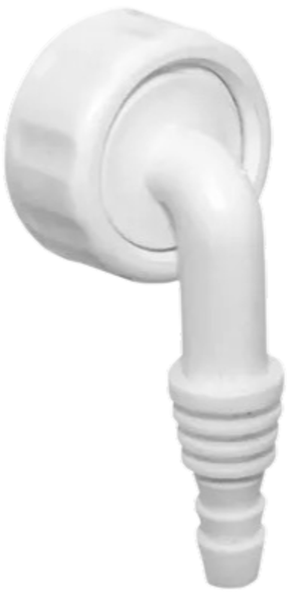 GO PLAST - Pipetta per scarico condensa a gomito - 1"