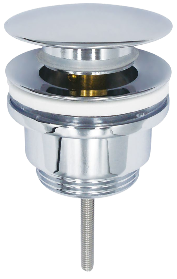 Piletta click-clack con vite lux - Ottone - 1"1/4