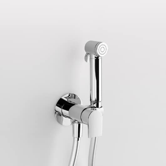 ARES - Kit IdroBidet tondo - Iris - Cromo