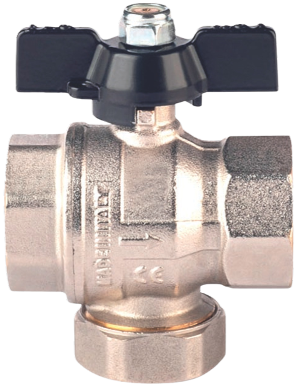 ENOLGAS - Valvola a sfera con filtro e magnete integrato - 3/4" - DN 20