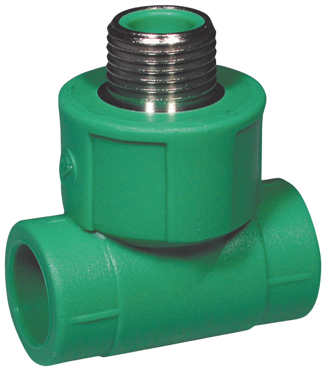 IKARO - Tee filettato Maschio - Polipropilene - 1/2" x Ø 20