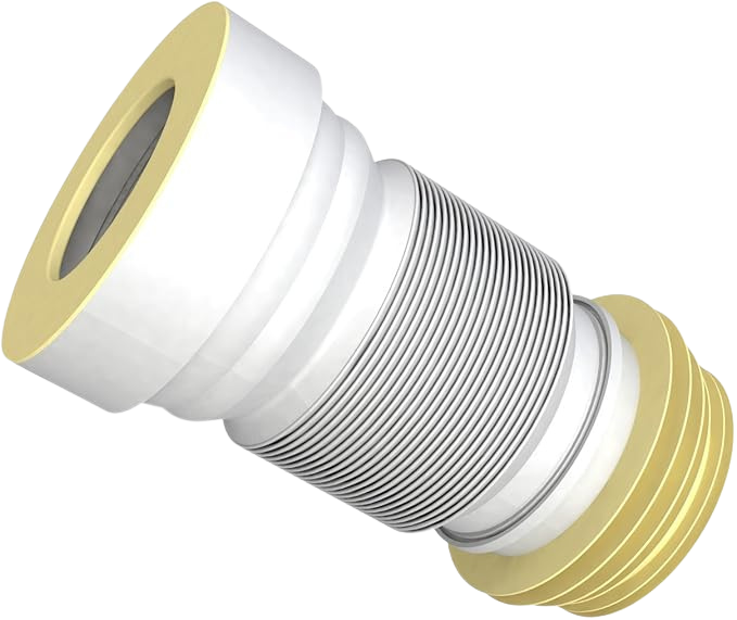 BONOMINI - Manicotto estensibile e flessibile per collegamento vaso WC - F 80/110 mm-M 100-110 mm