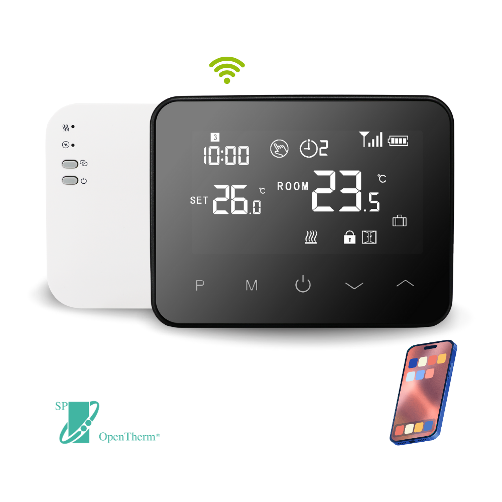 ECO DHOME - Comfort.me DUO - Cronotermostato Wi-Fi con controllo remoto