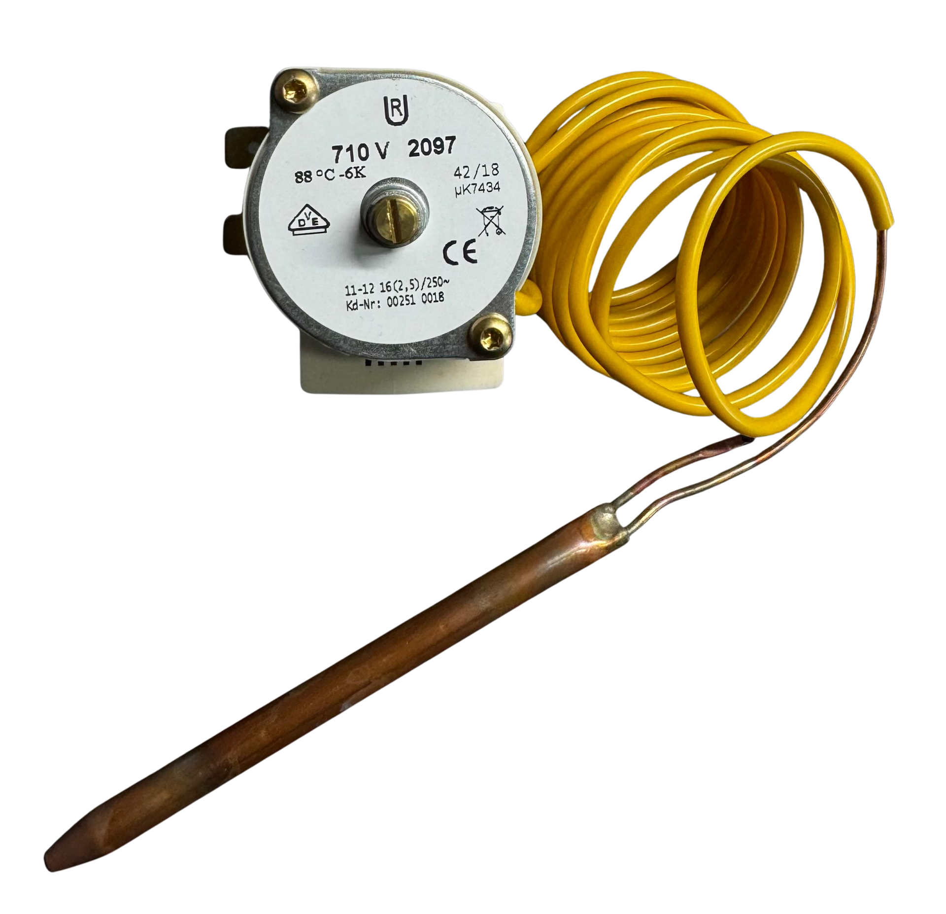 PALAZZETTI - Termostato CAP. 1500 R.M. TAR. 88°C+0 -6