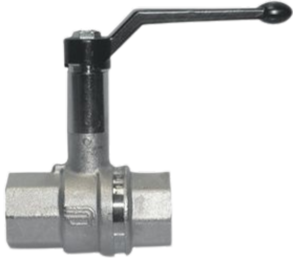 EFFEBI - Valvola a sfera FF con prolunga integrata e leva - 3/4" - DN 20