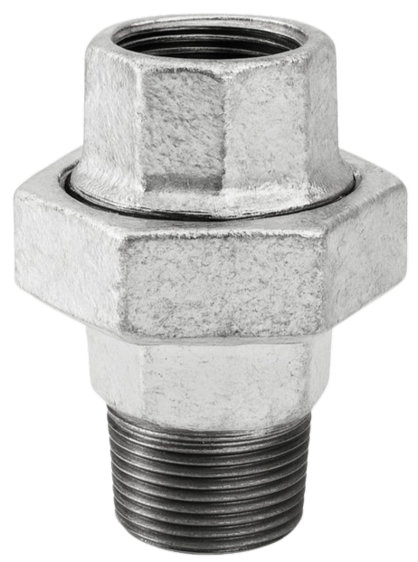 ATUSA - Bocchettone conico MF - Zincato