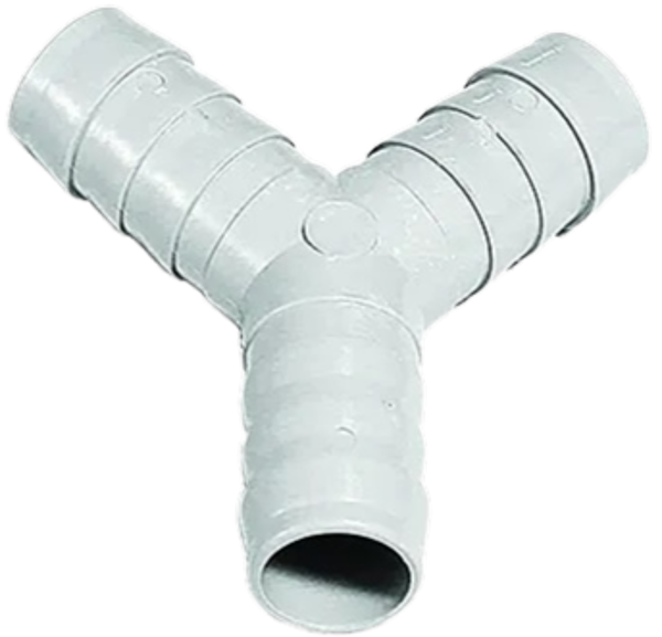 Go Plast - Raccordo Y per tubi scarico lavatrice - 21x21x21 mm