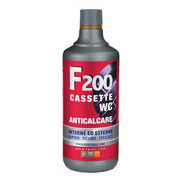TRATTAMENTO ANTICALCARE CASSETTE WC "F200" 1 LT FAREN