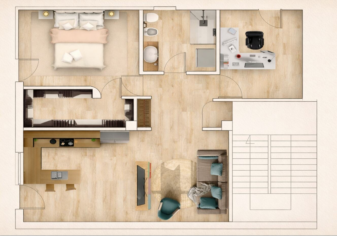 Progettazione su misura, interior design