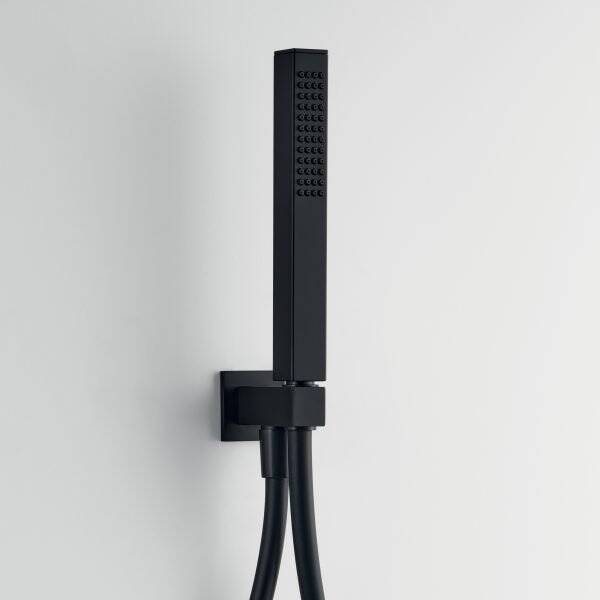 ARES - Kit doccia quadro – Jane – Nero Opaco