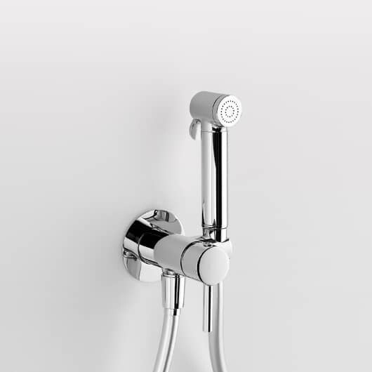 ARES - Kit IdroBidet tondo - Iris - Cromo