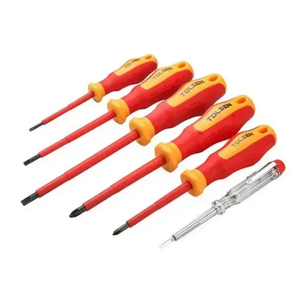 SET 6PZ CACCIAVITI MISTI VDE- 3x75,4x100,5,5x100PH1x80- TOLSEN