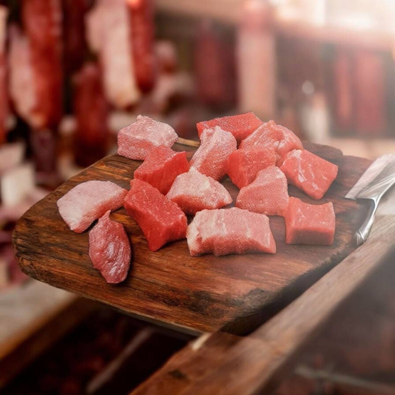 Gulasch vom Schwein 1000g
