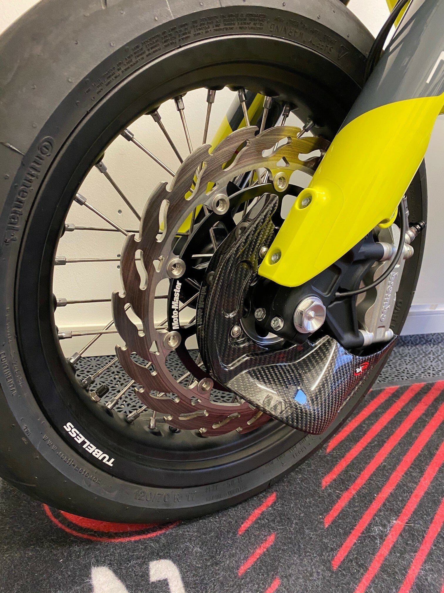 Logo 701 für Husqvarna 701supermoto 2017-2020 Motorrad Bremse