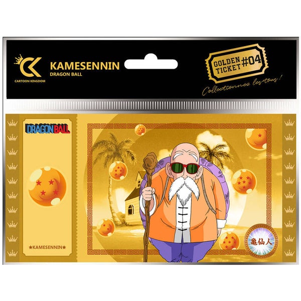 DBZ Dragon Ball Golden Ticket Kamesennin