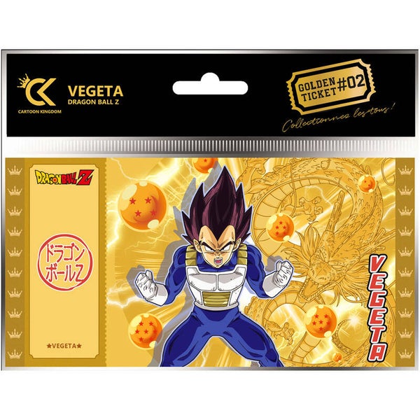 DBZ Dragon Ball Golden Ticket Vegeta